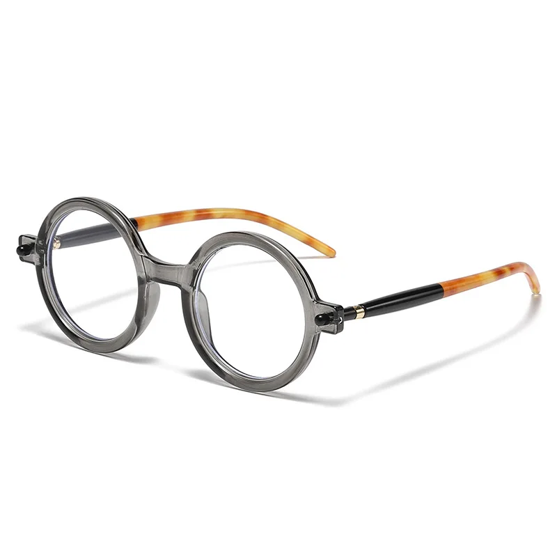 Versatile Fashion Sunglasses with UV400 Lenses Ins Round Frame PC Material Wholesale