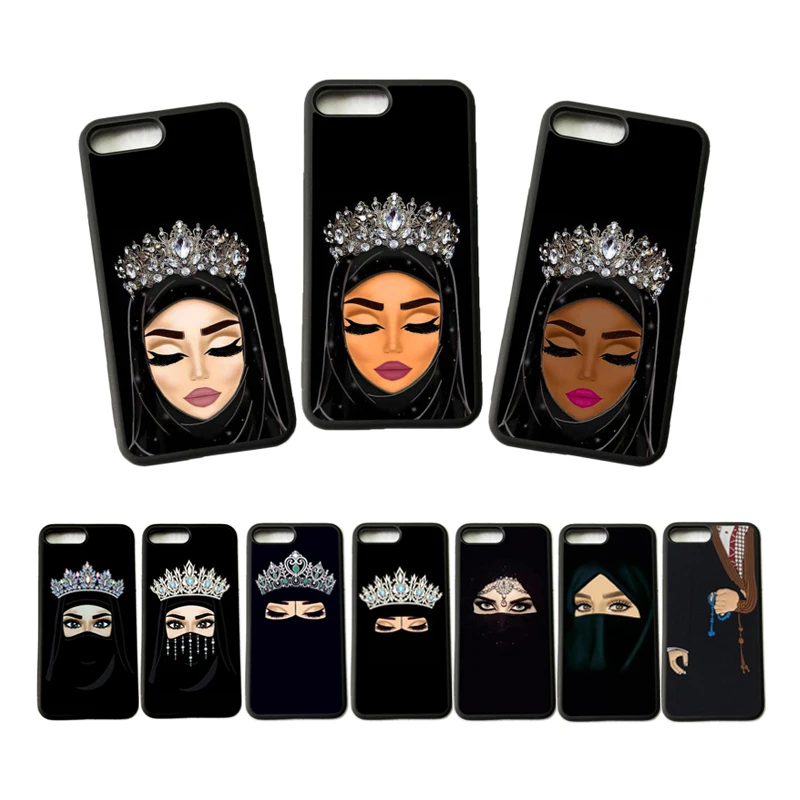 

Wholesale price sublimation tpu phone case for apple iphone 13 5s se 6s 7 8plus xr xs 11 12 mini Pro max muslim islamic girls