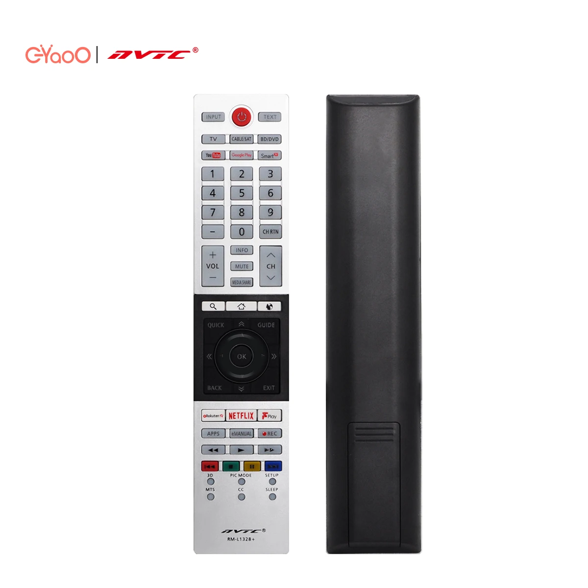 

NVTC RM-L1328+ Replacement IR Remote Control Toshiba Remote Controls For LCD LED Smart TV