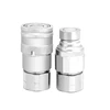 (ISO16028) flat face 1/2" BSP/NPT Thread excavator quick attach &tractor hydraulic connections&flat faced hydraulic coupler