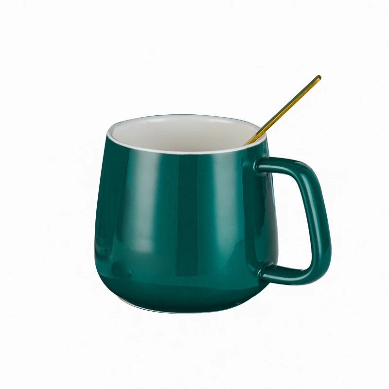 

Ceramic Insulation Mug 55 Degree Smart Thermostat Cup Couple Personality Practical Gift Custom Logo Warm Cup