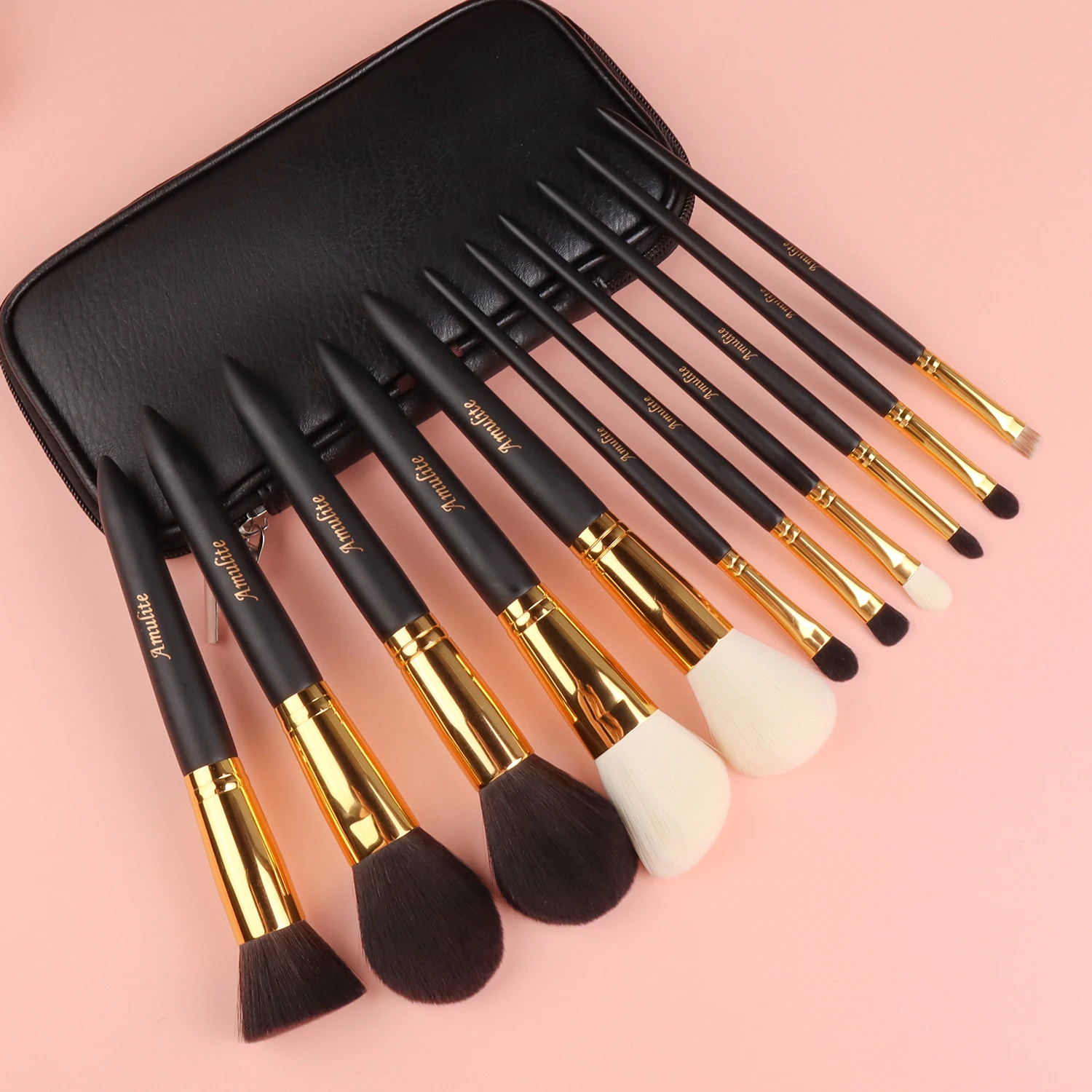 

Professional beauty cosmetic pro brushes makeup 2021 wooden cosmetics brush
