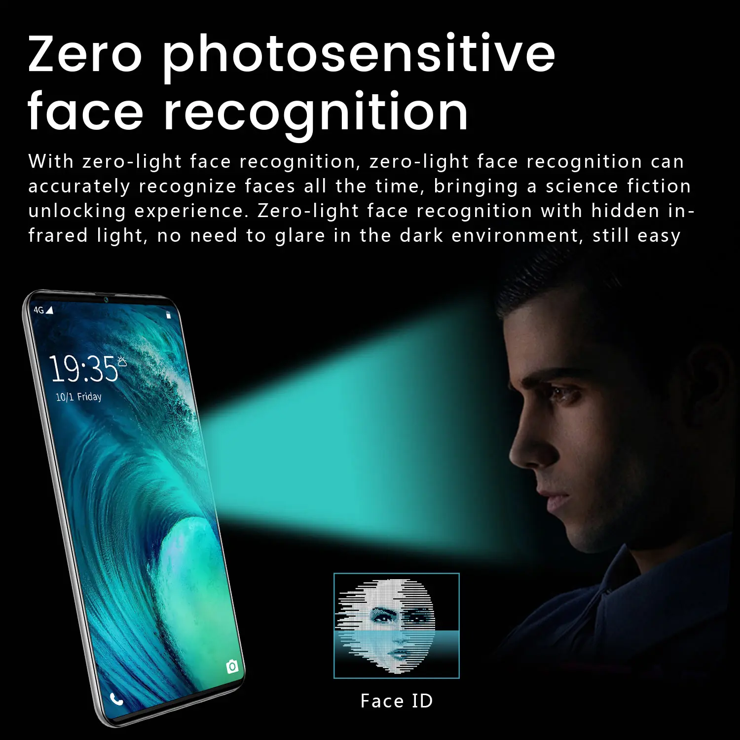 New Global Unlocked Big Screen 4g Android Smart Phone 6.1 Inch 8gb