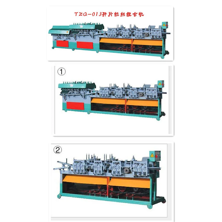 
Automatic High Speed Bamboo Combination Drawing Machine 