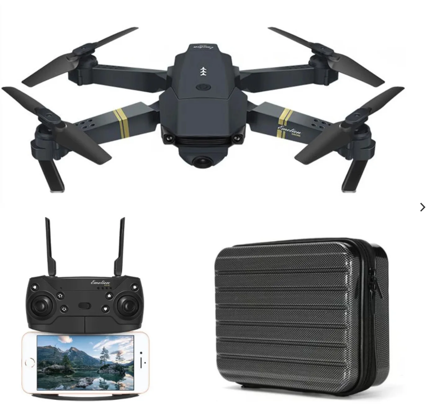 

E58 flying drone 720P 1080P 4K Waterproof Multi-function With Camera One Key Takeoff / Landing Remote Control e58 drone