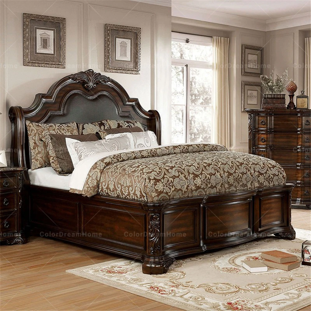 Classic Bedroom Design Furniture Antique American Bedroom Set - Buy ...