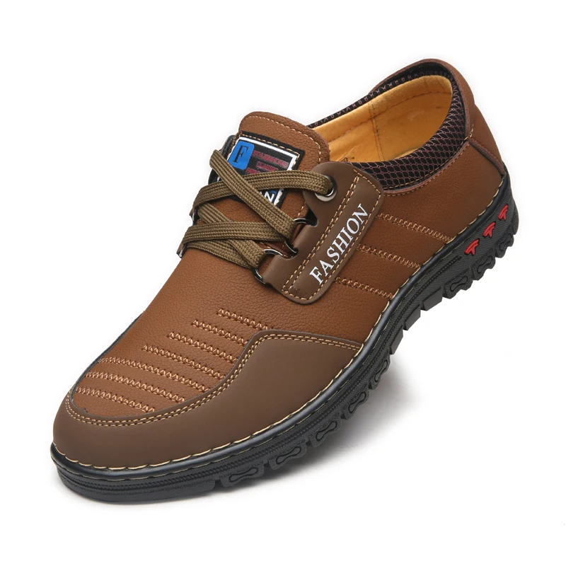 New Model Genuine Leather Mens Casual Dress Shoes Manufacturer Breathable Dress Shoes