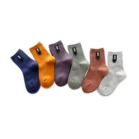 

2 - 8 Years Children Sport style Casual 100% Cotton Cheap Knitted Baby Socks