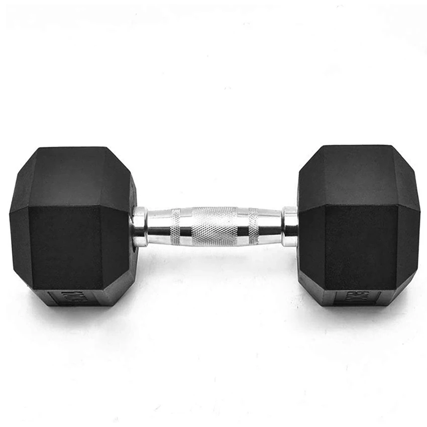 

Free Weight Lifting Gym Equipment Workout Lbs 10Kg Weights Hexagon Hexagonal Dumbell Rubber Hex Dumbbell Sets In Pounds