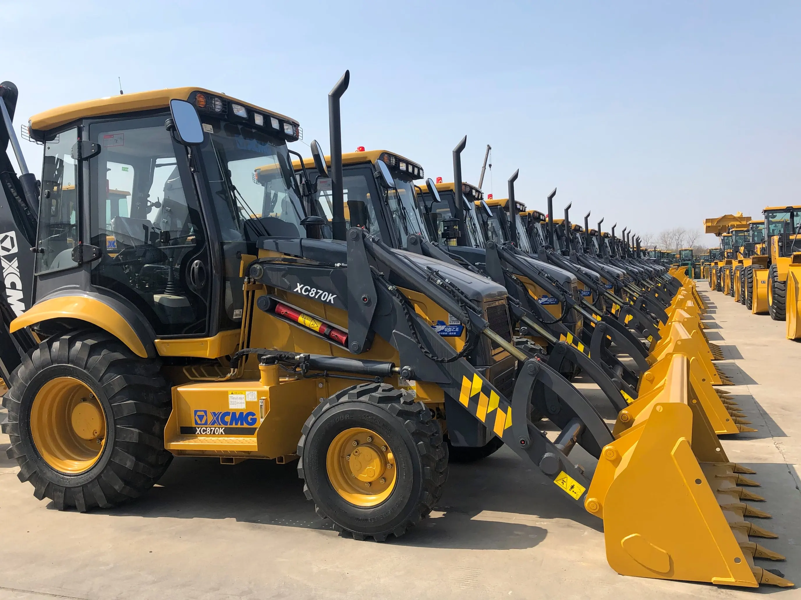 Xcmg Mini Backhoe Loader Xc870k 2.5ton New Backhoe Loader And Wheel