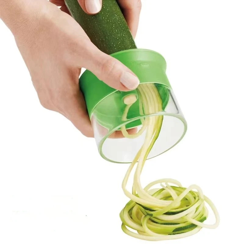 

2023 New Fruit & vegetable tools veggie cutter slicer Hand-held spiral vegetable multi-function cutter Spiral Slicer Spiralizer