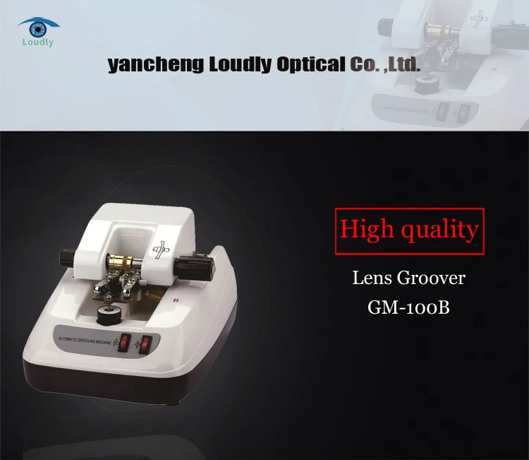 China loudly optical equipments top quality GM-100B notching machine