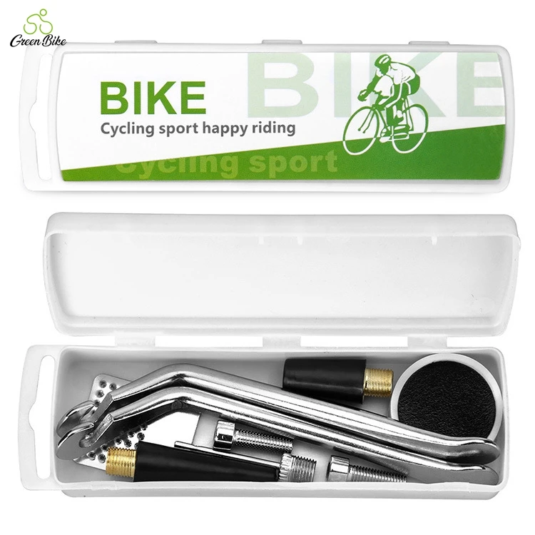 

Portable Bicycle Sets Bike Repair Tool Kit Portable Pump Cycling Tool Set Multi-tool Kit de herramientas para bicicletas, Black