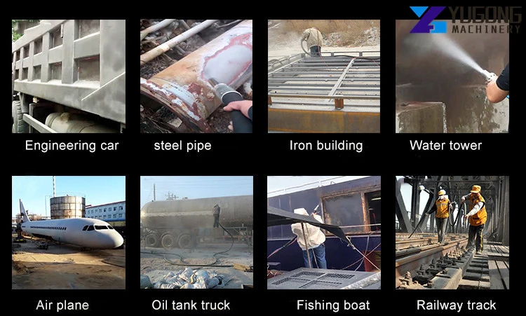 applied sandblasting