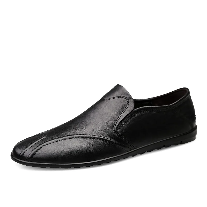 

new style men leather shoes with big size 37-47