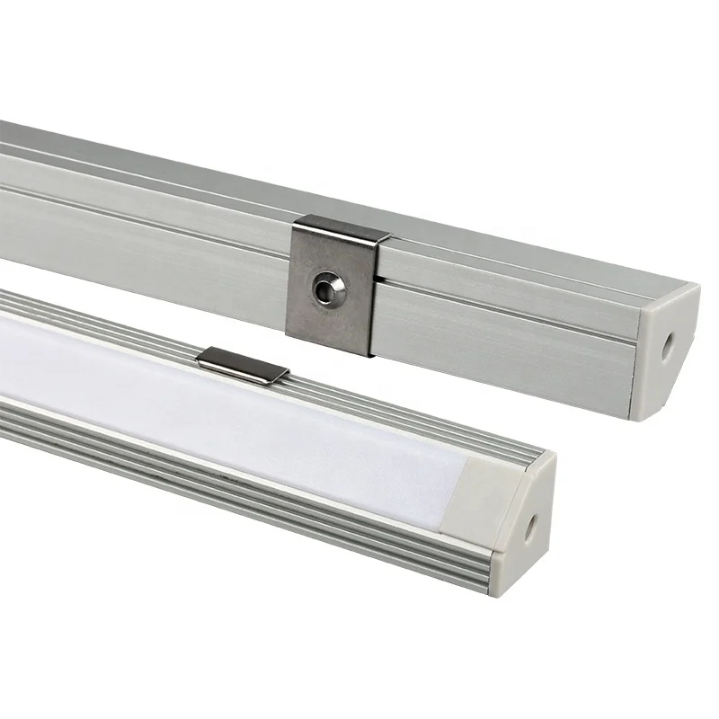 Barra De Luz Led Angular De Aluminio Con Perfil De Ranura En V,Para