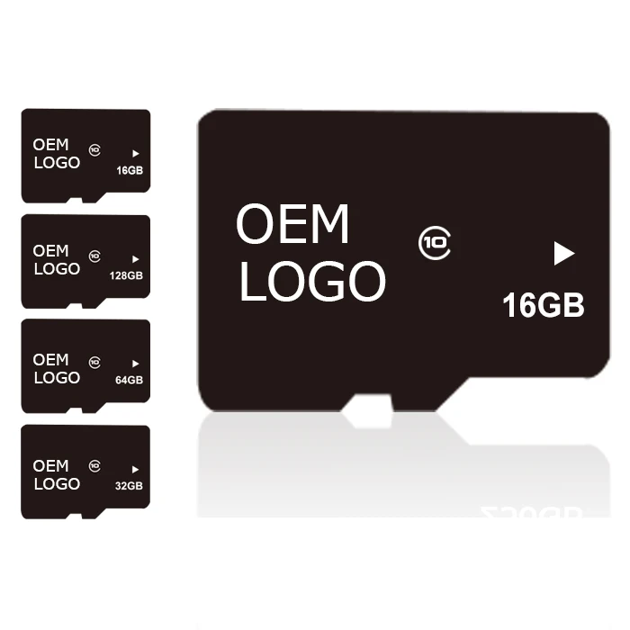 

Oem Manufacturers Wholesale High Speed 4G 8G 16G 32G 64G 128G Micro Tf Sd Digital Camera Memory Card Class 10, Black
