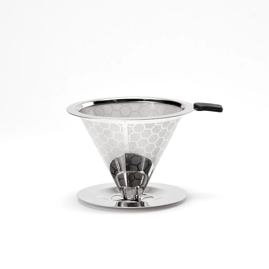 

China Manufacture 304 Stainless Steel Coffee Filter Coffee Dripper