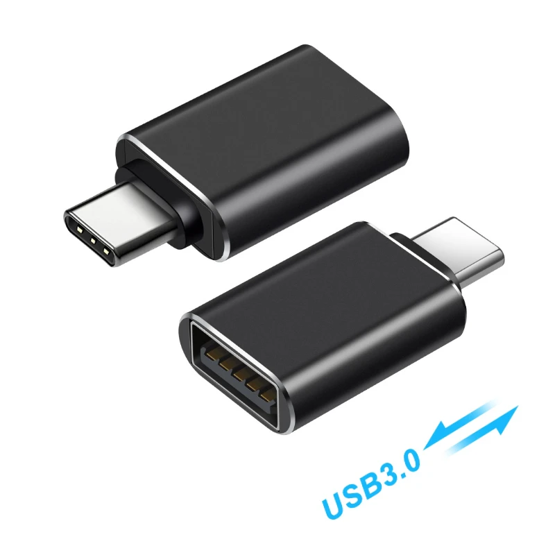 

Customize Logo USB 3.0 Female to Type-C Male OTG Adaptor Convertor USBC OTG Connector USB to USB C Adapter