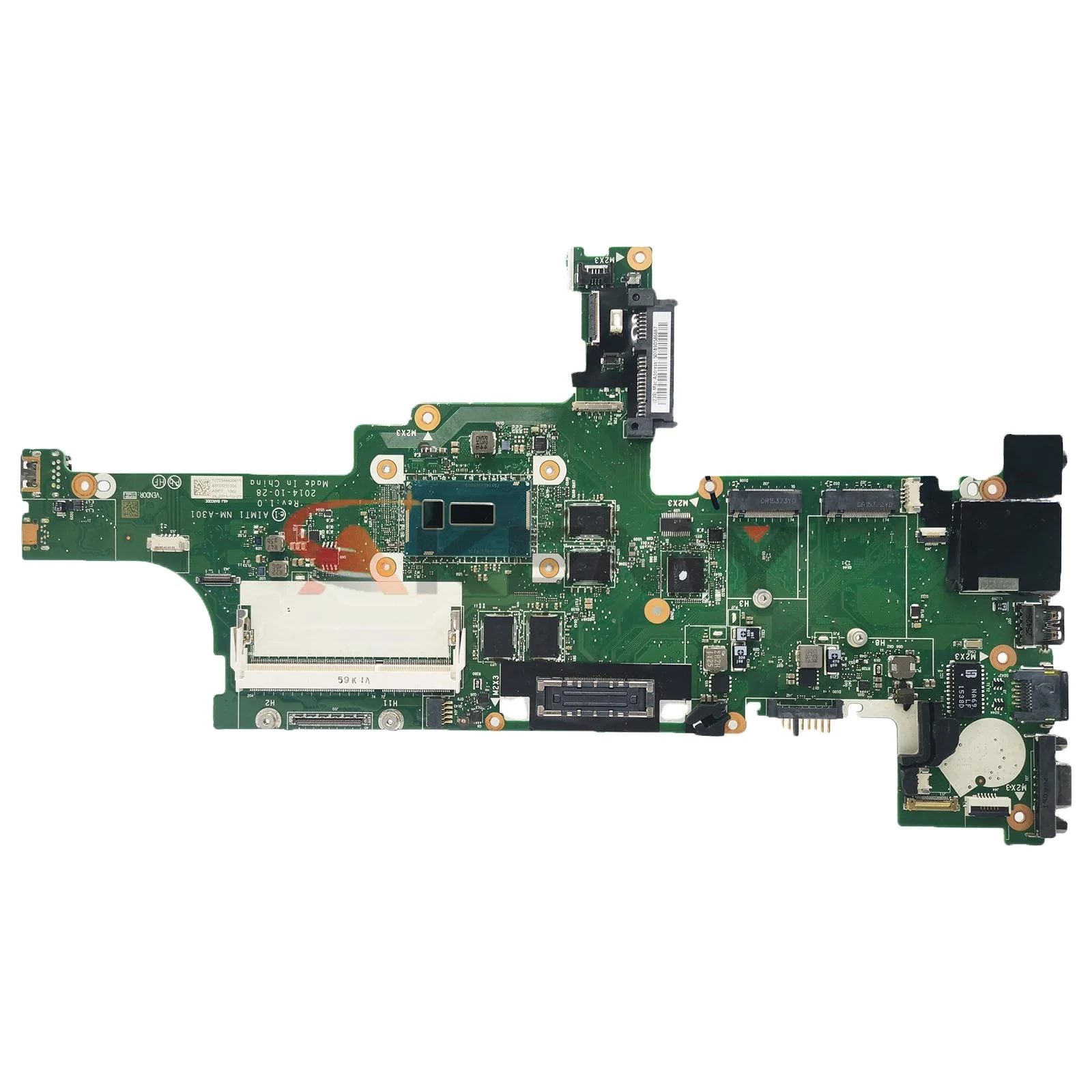 

For Lenovo Thinkpad T450S Notebook Motherboard.NM-A302/NM-A301.With I5 I7 5th Gen CPU.GT940M GPU and RAM 4G.100% Test Work