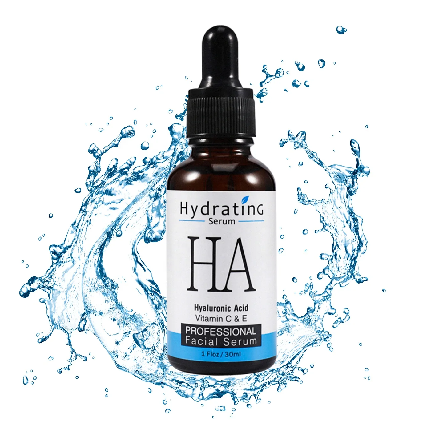 Mooyam Private Label Hyaluronic Acid Serum Moisturizing Repairing Anti-Wrinkle Facial HA Serum With Vitamin C & E