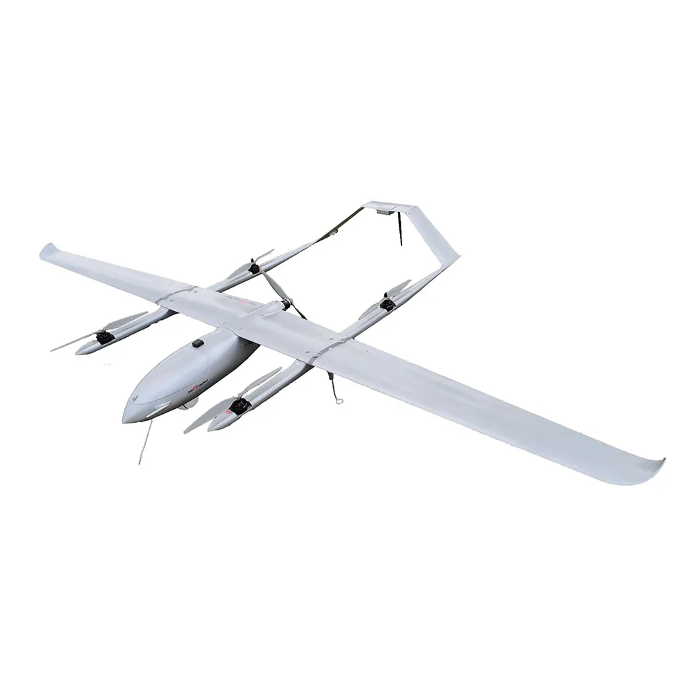 

Mapping and survey fixed wing drones with camera vtol aerial uav long range drone, Gray