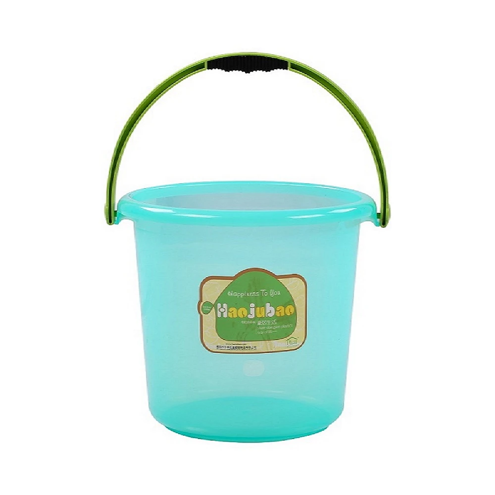 

Plastic Mountable Livestock & Pet Feed Bucket Poultry Feeding Bucket Horse Feed Bucket, Blue