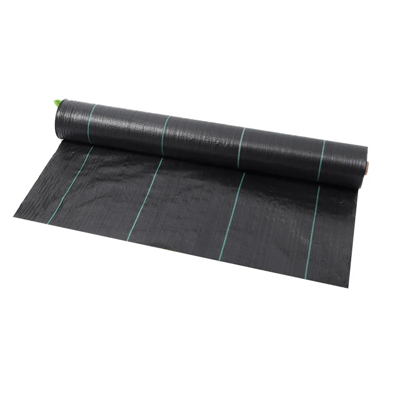 Anti Weed Mat Weed Control Barrier Landscape Mulching Fabric for Greenhouse 1m * 100m
