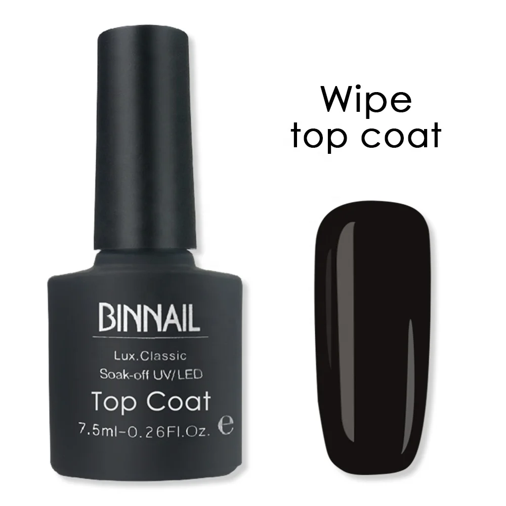 

BIN nail base and top coat uv gel 7.5ml top coat base coat