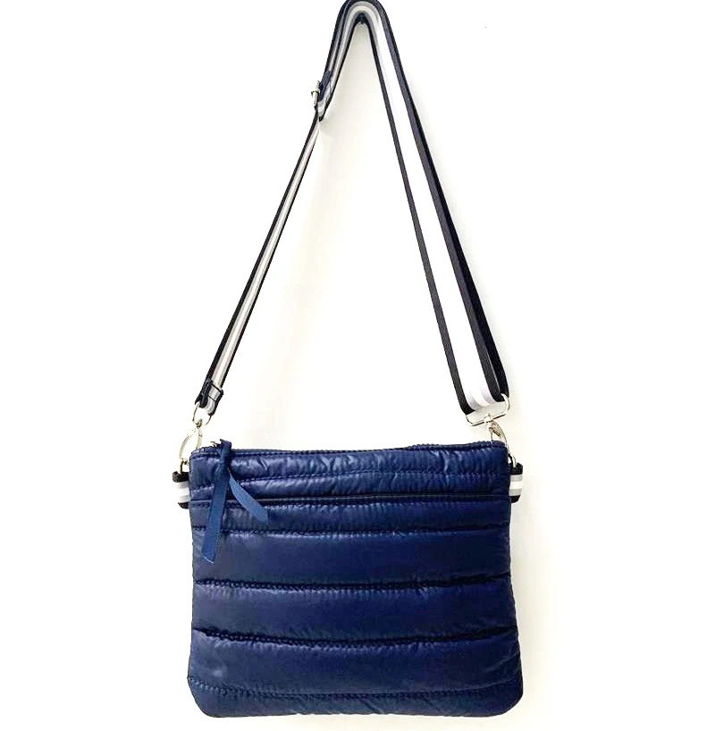 

NEW FASHIONABLE LIGHTWEIGHT PUFFY PUFFER CROSSBODY SHOULDER BELT BAG FOR WOMEN