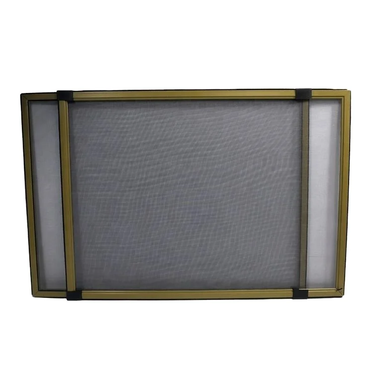 Custom DIY Wholesale Extendable Fiberglass Anti Mosquito Net Window Aluminum Profile Frame Extensible Fly Screen Windows