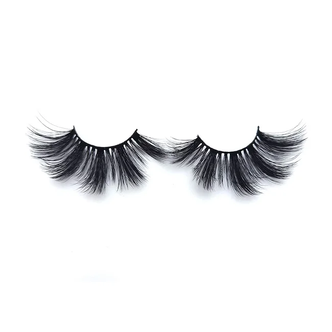 

Siberian 5d faux mink eyelash 25mm wholesale custom box natural real mink lashes extensions