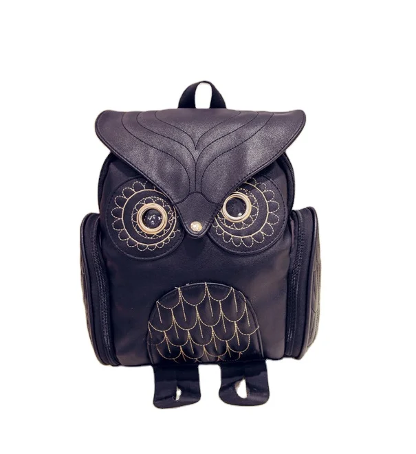 

Women Faux Leather Shoulder Bag Cute Leather Backpack, Black, red, gold, pink, blue