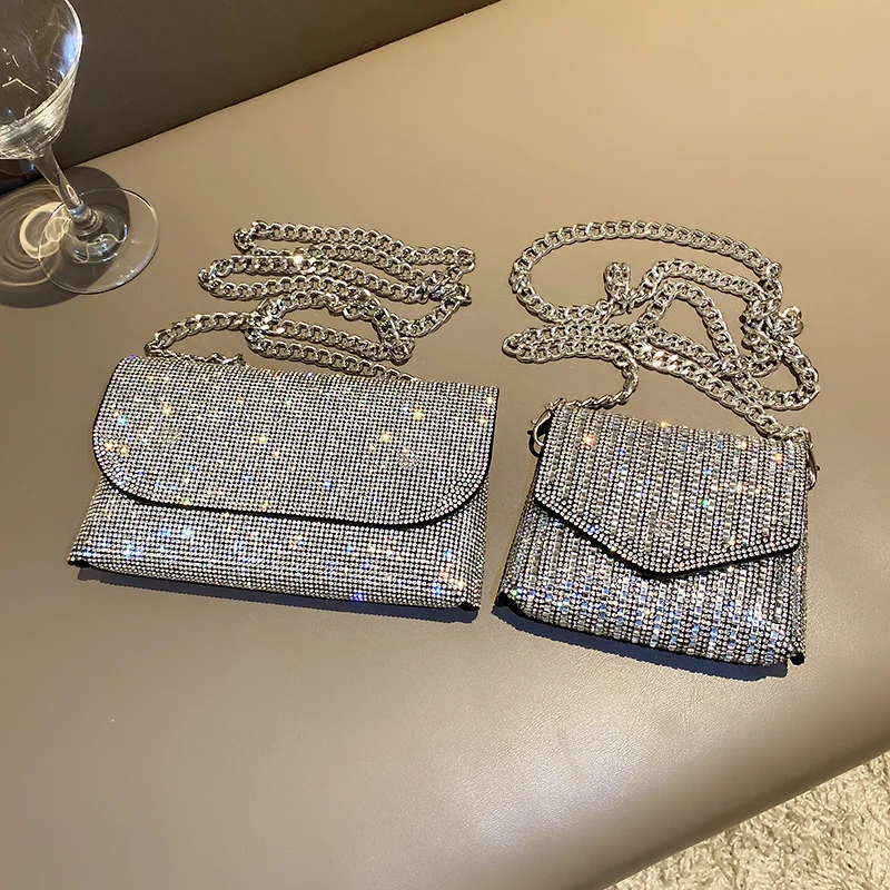 

fashion luxury woman new crystal evening bags for party