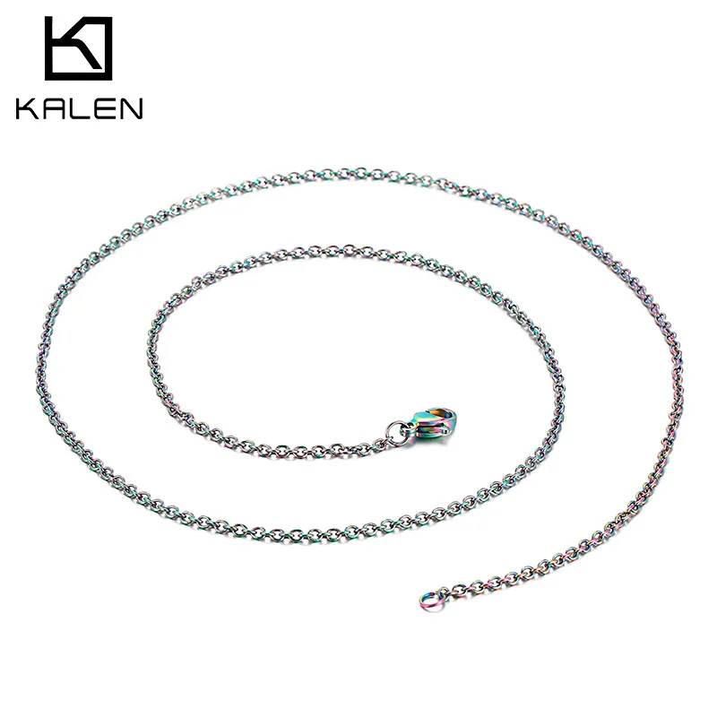 

High Quality Custom Stainless Steel Chain Necklace Delicate Women Necklace, Gold ,silver