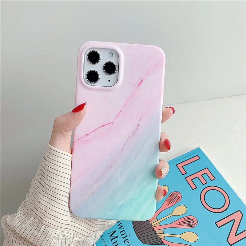 

fashion return to the ancients colours Marble pattern For iphone 11 12 pro max phone case, Customized colors