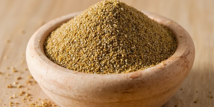 Spice rack with coriander