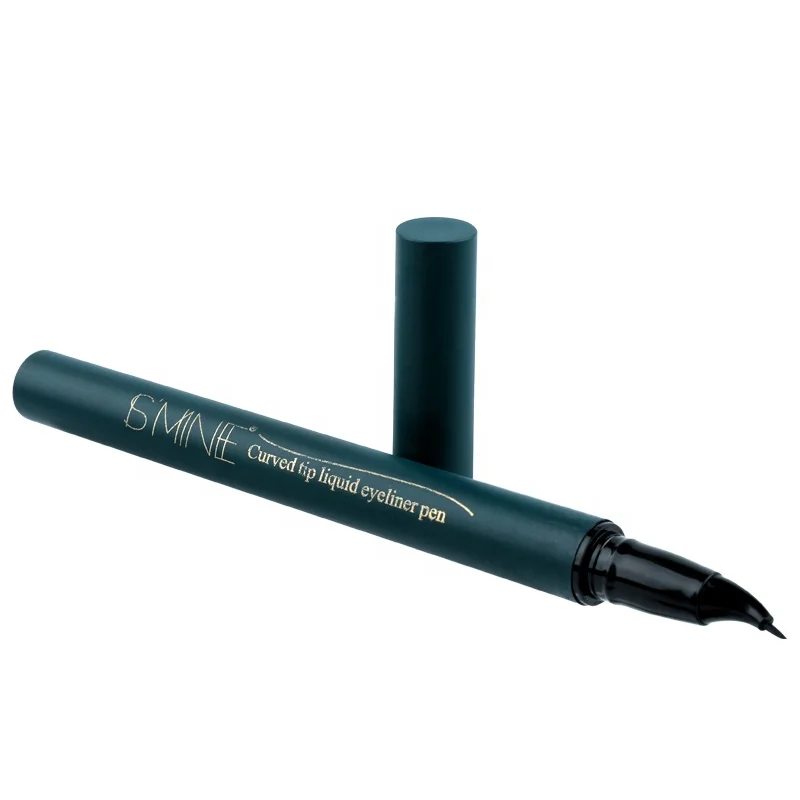 

Waterproof Bent Brush Private Label Liquid Waterproof Black Color Eyeliner
