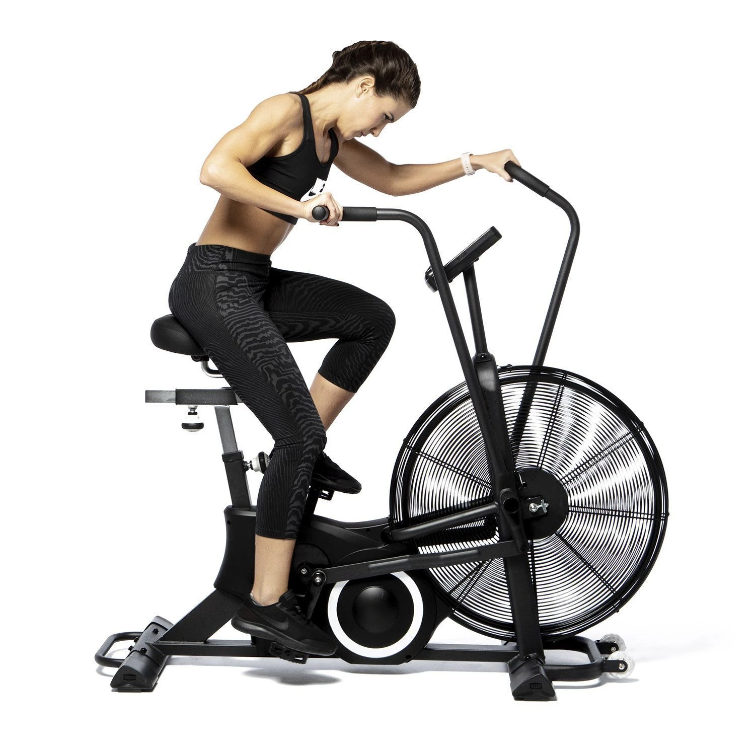 

China Manufacure Skyboard Indoor Cycling Exercise Body Fit Air Bike, Factory Price Home Use Exercise Assult Air Bike