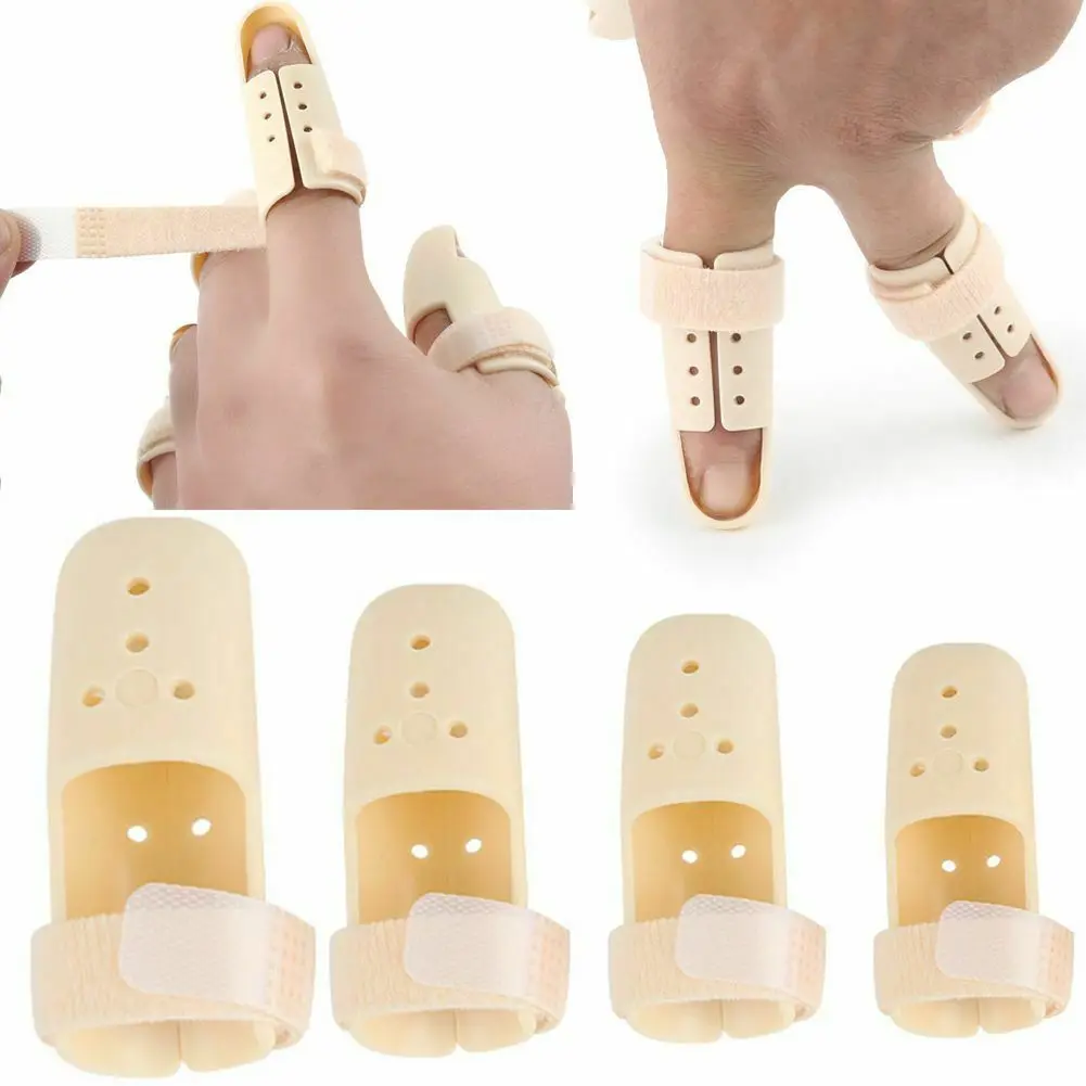 

Finger Splint Malleable Plastic Hand Splint Pain Relief Finger Support, Skin