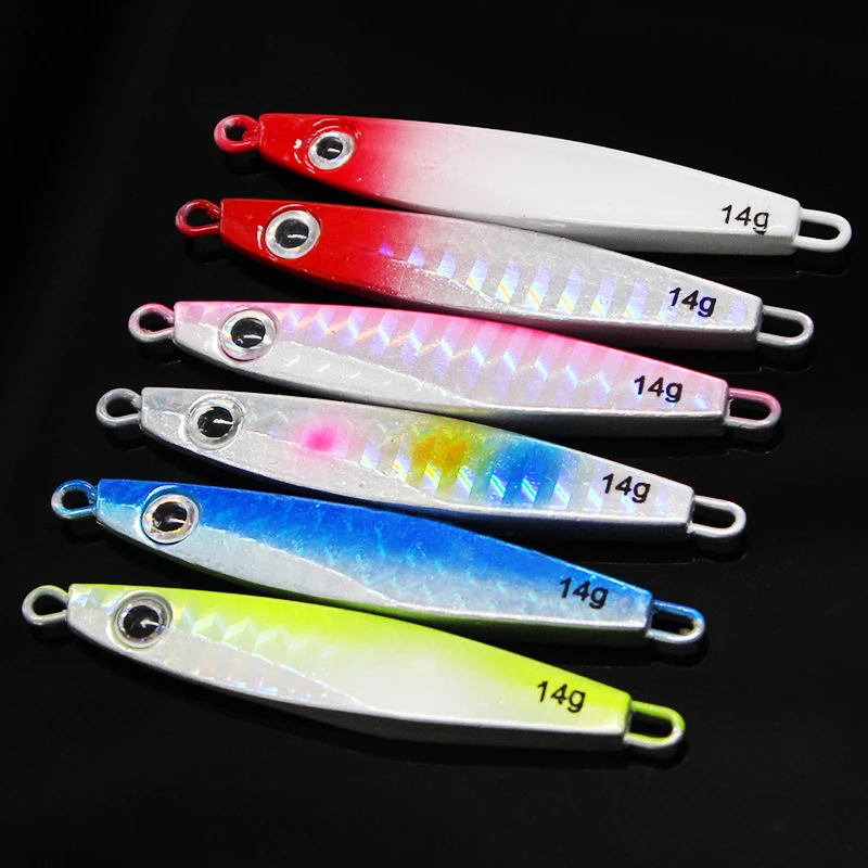 

OEM 7-30g Slow Fishing Jigging Lure Casting Bait Long Casting Lureking Of Lure 5G, 8 color