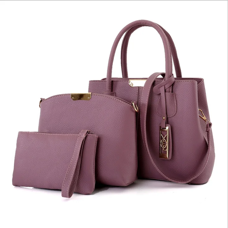 

2021 designers women fashion handbags for women luxury 3pcs set bags, Customizable