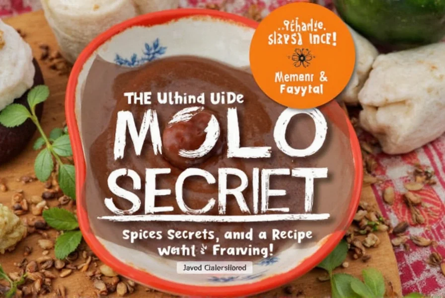 The Ultimate Guide to Authentic Mexican Mole Sauce: Spices, Secrets, and a Recipe Worth Framing!