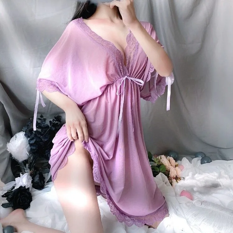 

Size Slip Sleeping Sex Photo Winx Babydoll First Sexy Hot Women Romantic Lingerie Night Club Dress, 4 colors