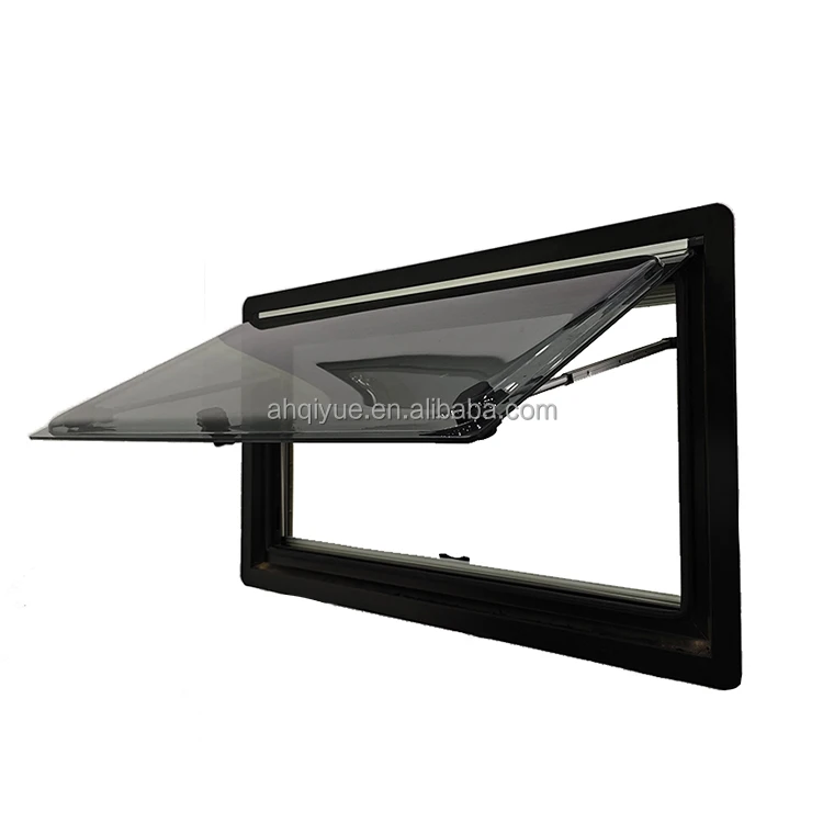 1000x800mm RV Caravan Camper Trailer Aluminum Frame Acrylic Glass Hinged Window
