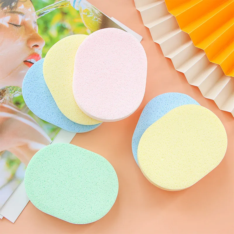 

Hot Sale Thickening Remover Puff Deep Cleansing Face Towel Seaweed Cleansing, As photo