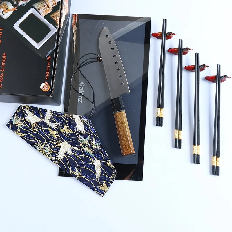 

Hot Sale DIY 15 sets bamboo Sushi Making Kit, Eco-friendly Sushi maker Making Tools set