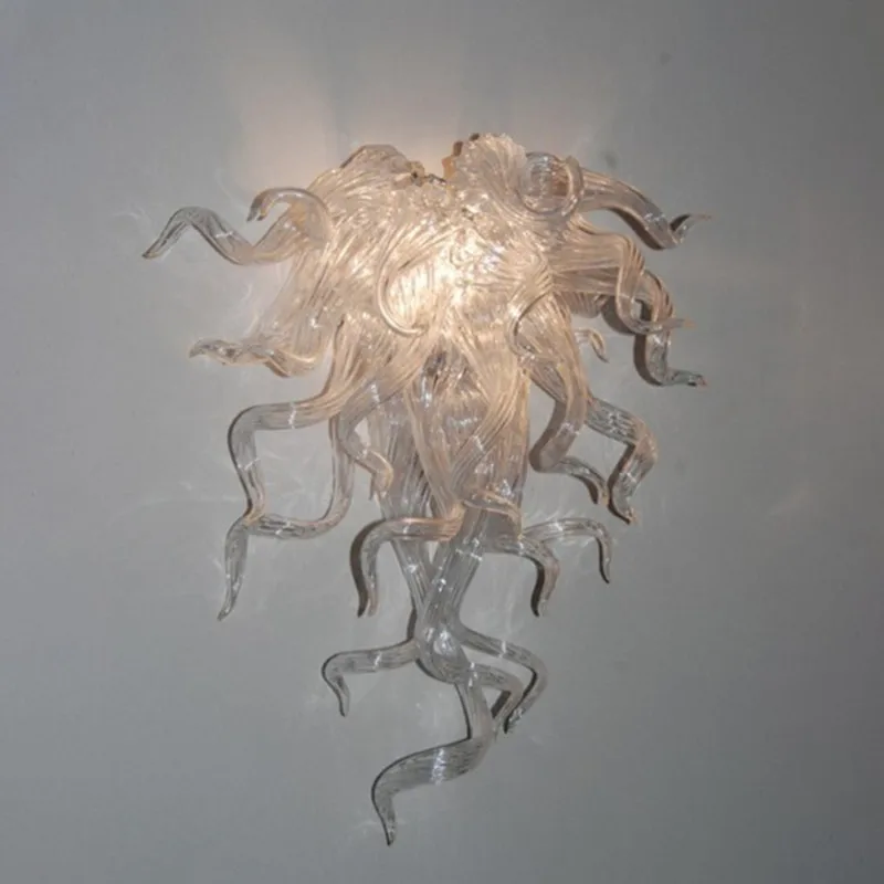 

Transparent Crystal Wall Lamps Clear Glass DIY Modern Mounted Lamps with LED Bulbs 12x16 Inches Cheap Lights, Can be custom