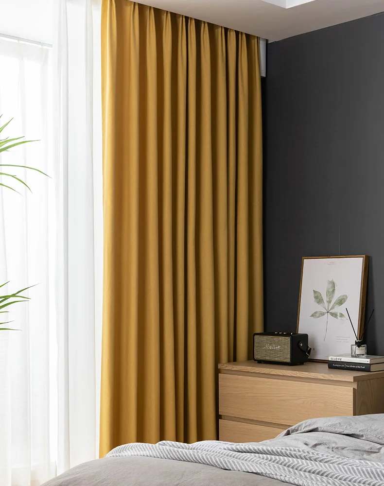 4 星级窗帘遮光酒店酒店窗帘的房间