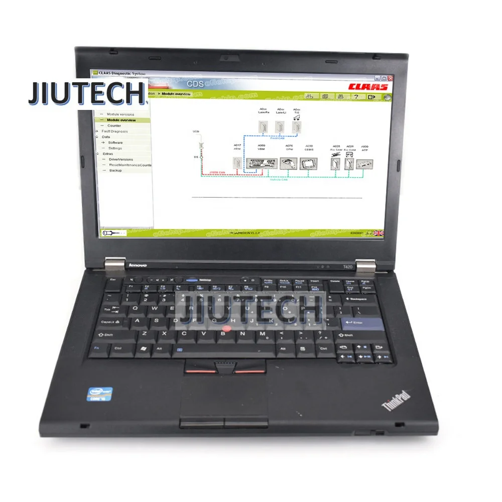 

T420 laptop for CLAAS CDS 7.3.4 CLAAS DIAGNOSTIC KIT (CANUSB)